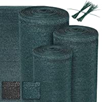 Sol Royal Mallas ocultación SG 80 Malla sombreo 165 g-m² - Malla Tela Verde 1000 x 100 cm Malla para jardín- huerto…
